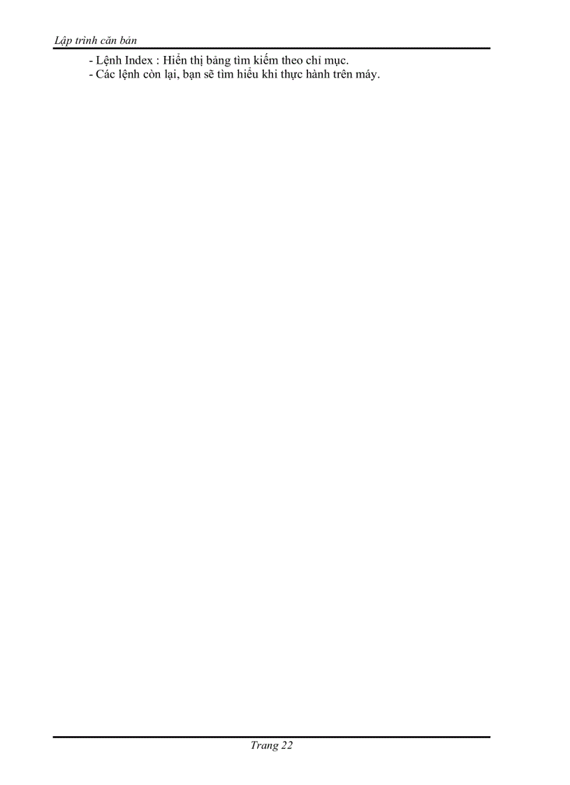 image for page Giáo trình tin học đại cương phần 2