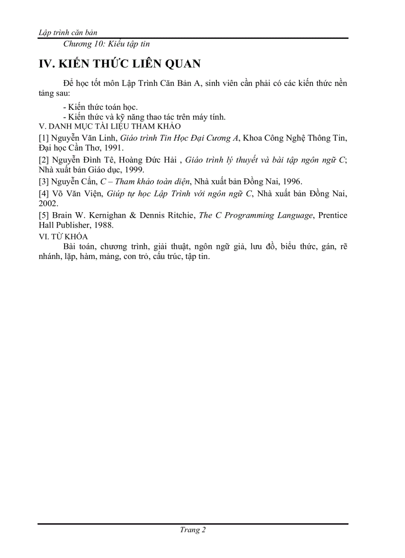 image for page Giáo trình tin học đại cưoơng Phần 1