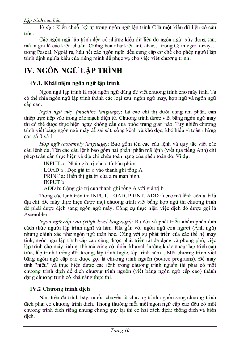 image for page Giáo trình tin học đại cưoơng Phần 1