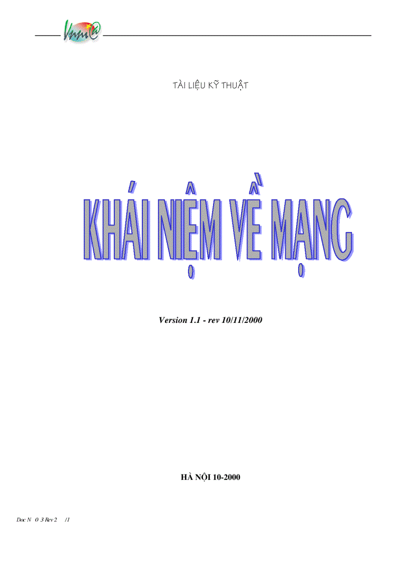 image for page Giáo trình Tổng quan về mạng