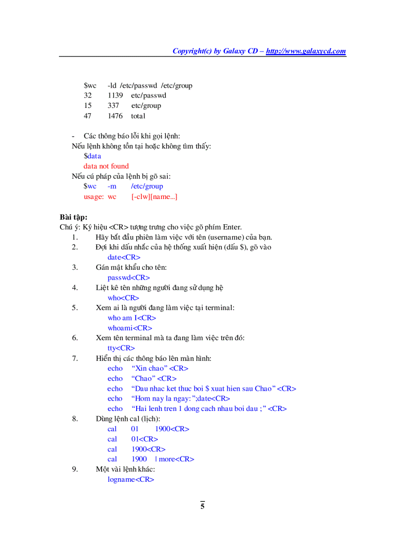 image for page Giáo trình UNIX