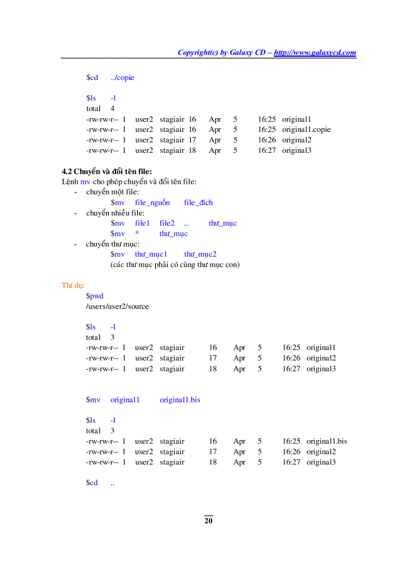 image for page Giáo trình UNIX