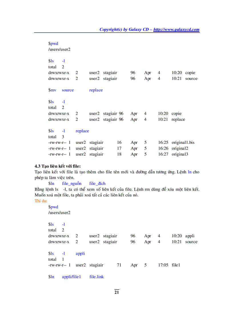 image for page Giáo trình UNIX
