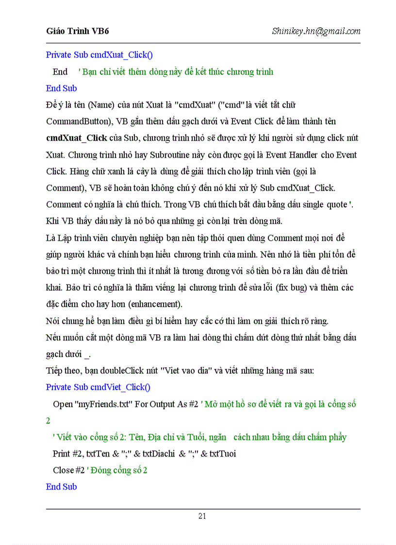 image for page Giao trinh Vb 6