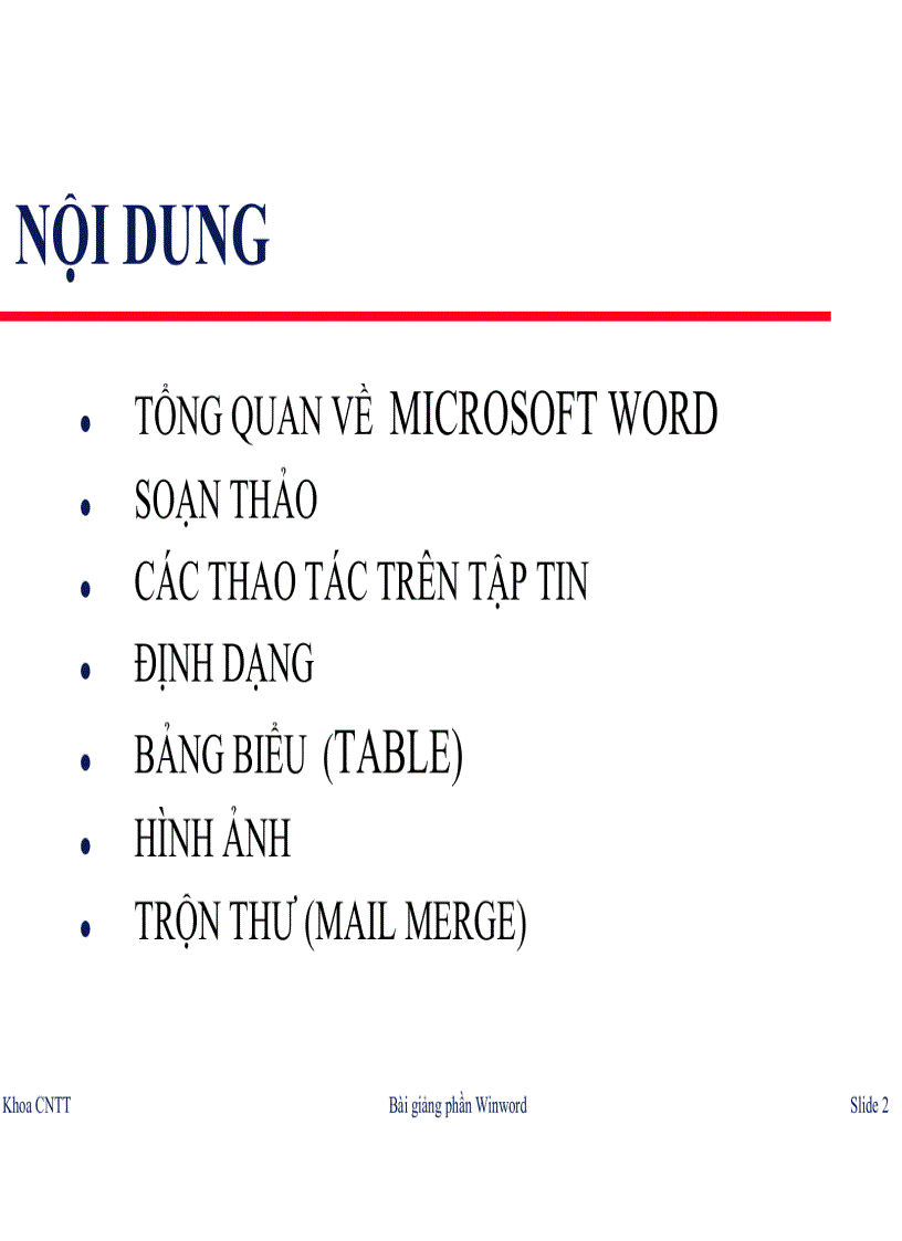 image for page Giáo trình word 2003 dùng cho SV