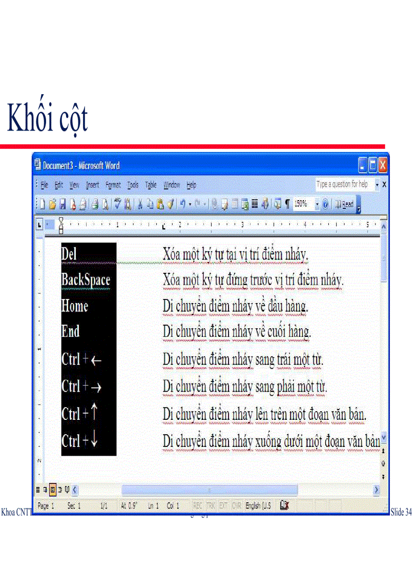 image for page Giáo trình word 2003 dùng cho SV