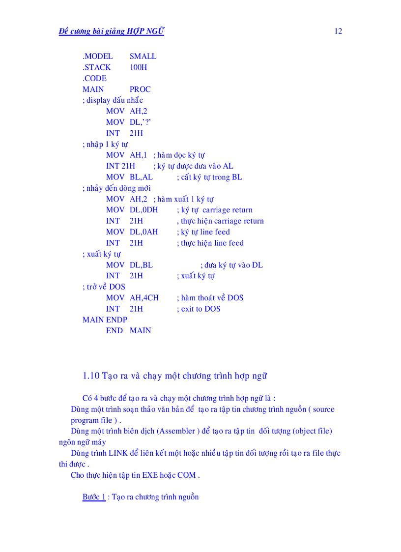 image for page Giáo trình hợp ngữ 1