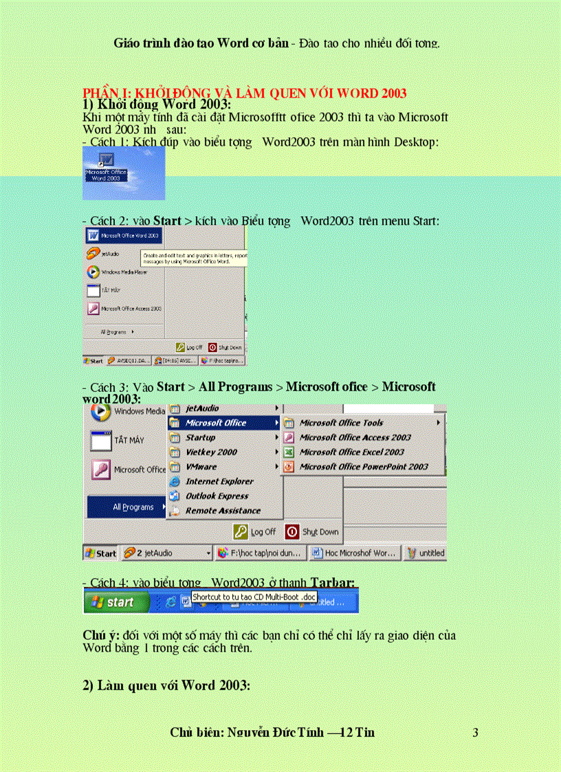 image for page Hoc Microshof Word2003