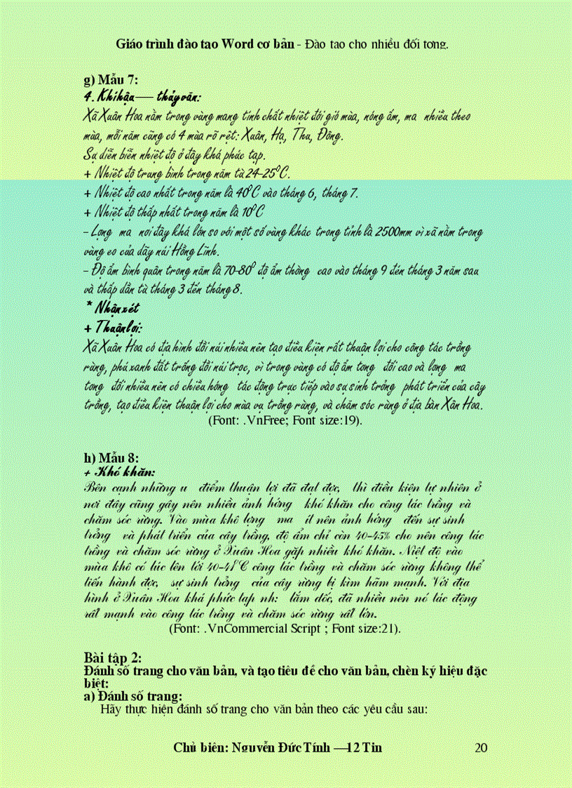 image for page Hoc Microshof Word2003