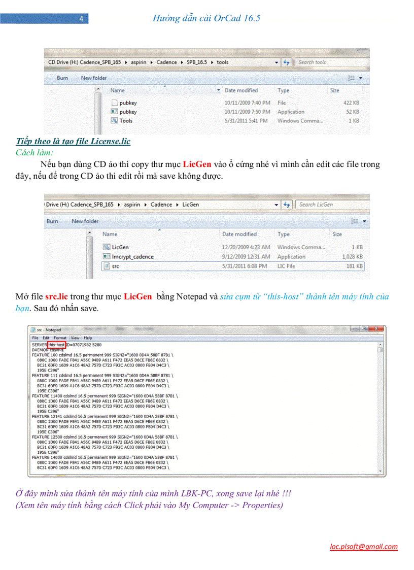 image for page Hướng dẫn cài đặt OrCad 16 5