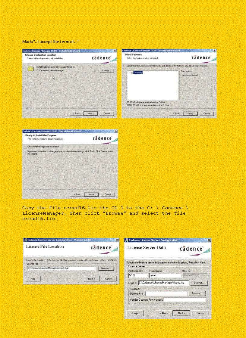 image for page Hướng dẫn cài Orcad 16 2