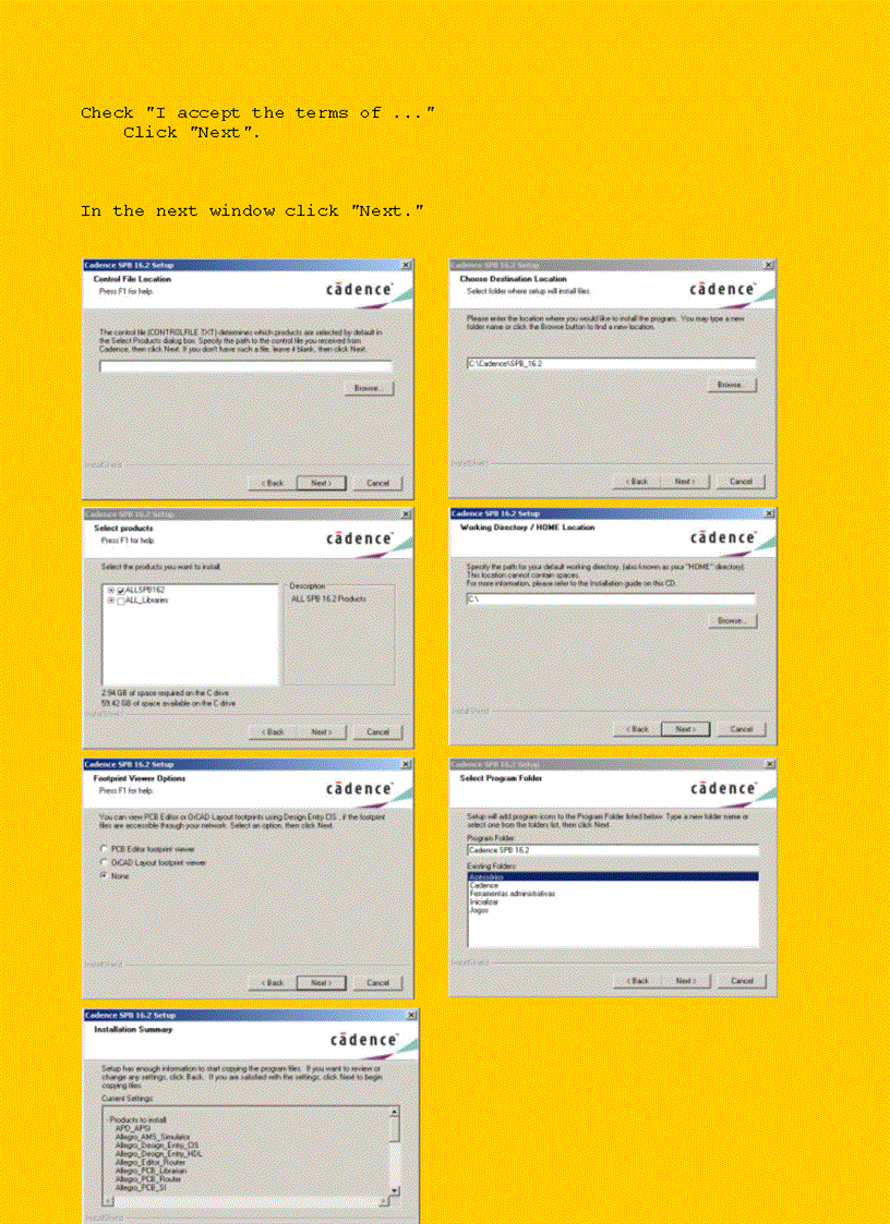 image for page Hướng dẫn cài Orcad 16 2