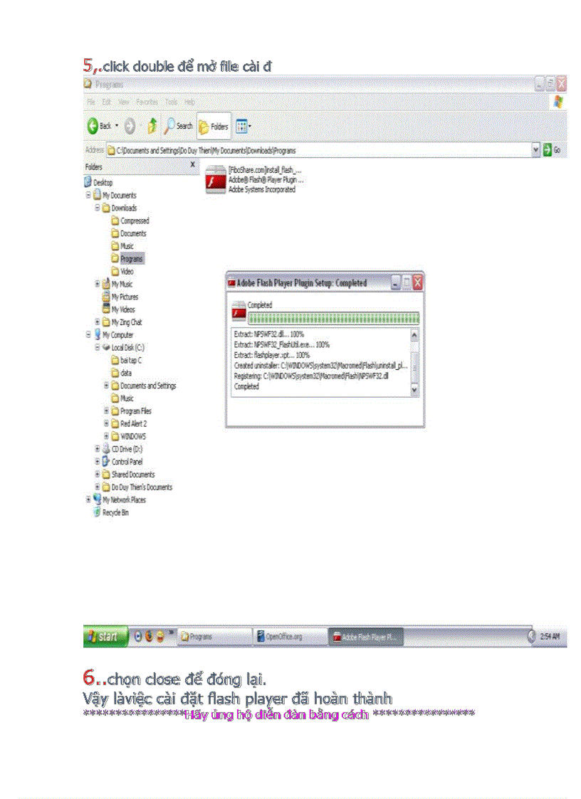 image for page Hướng dẫn cay flash