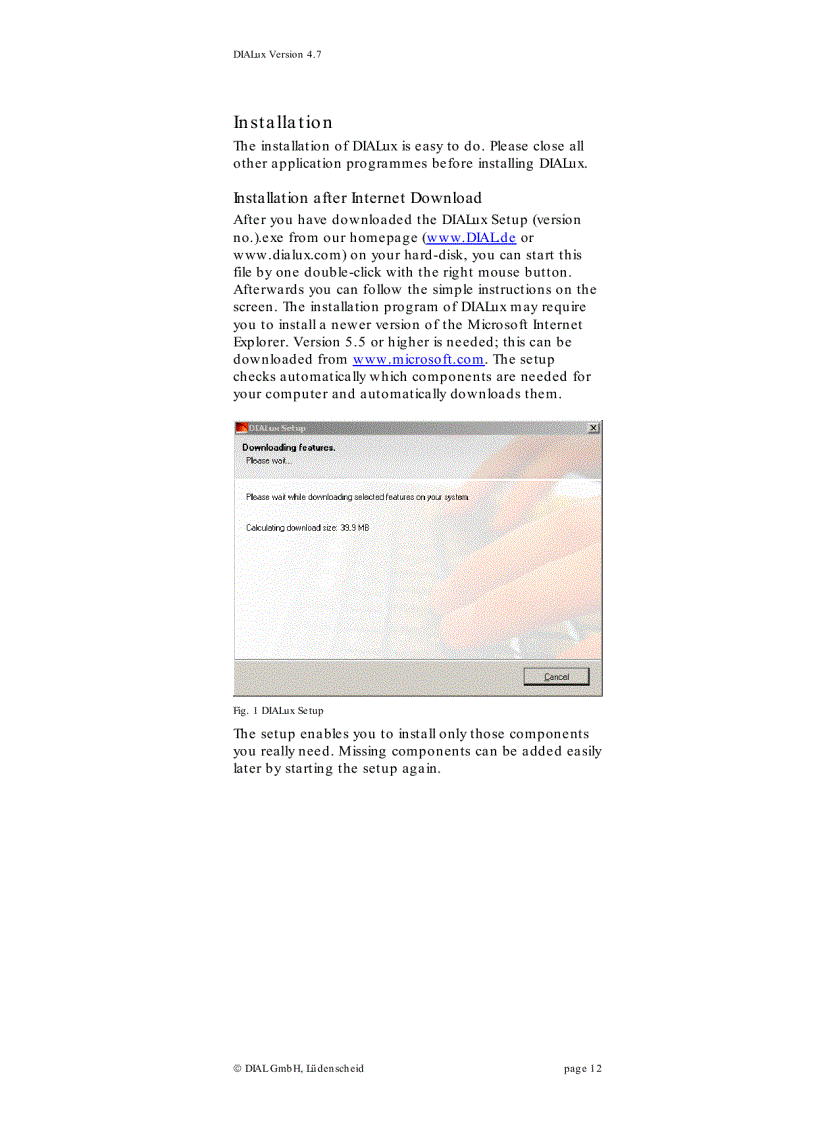 image for page Huong dan su dung Dialux 4 7 tieng anh