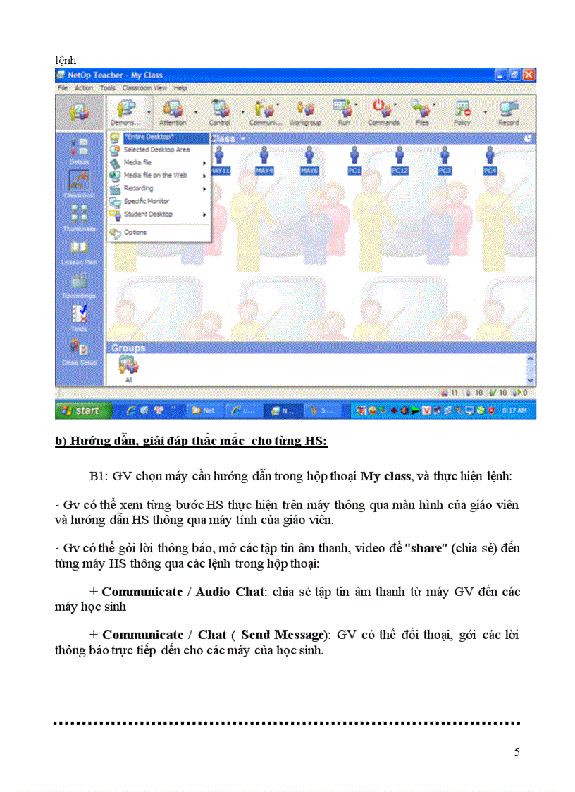 image for page Hướng dẫn sử dụng NETOP