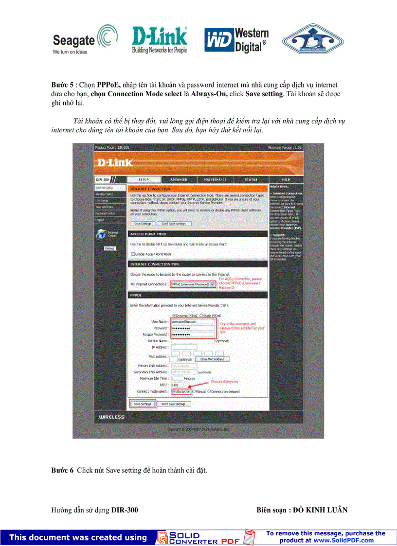 image for page IT Router D Link Wireless G DIR 300 Hướng dẫn cài đặt