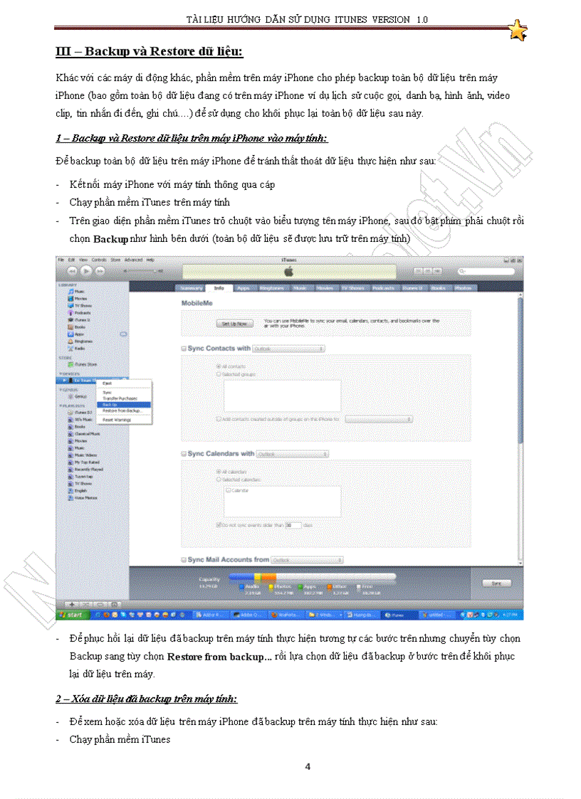 image for page IT Sử dụng ITUNES Tài liệu hướng dẫn