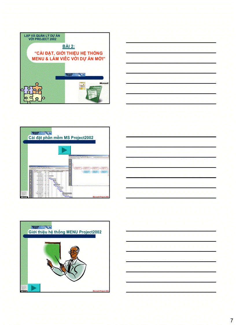 image for page Lập và Quản lý dự án với MS Project