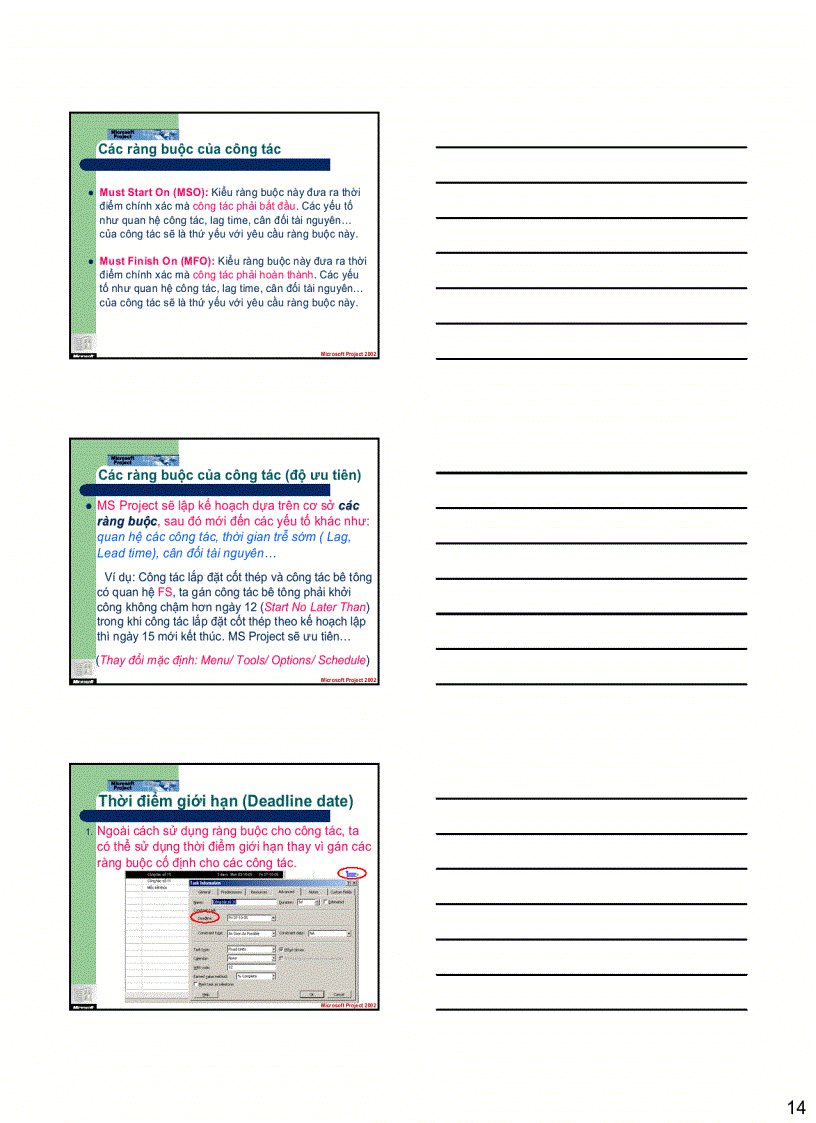 image for page Lập và Quản lý dự án với MS Project