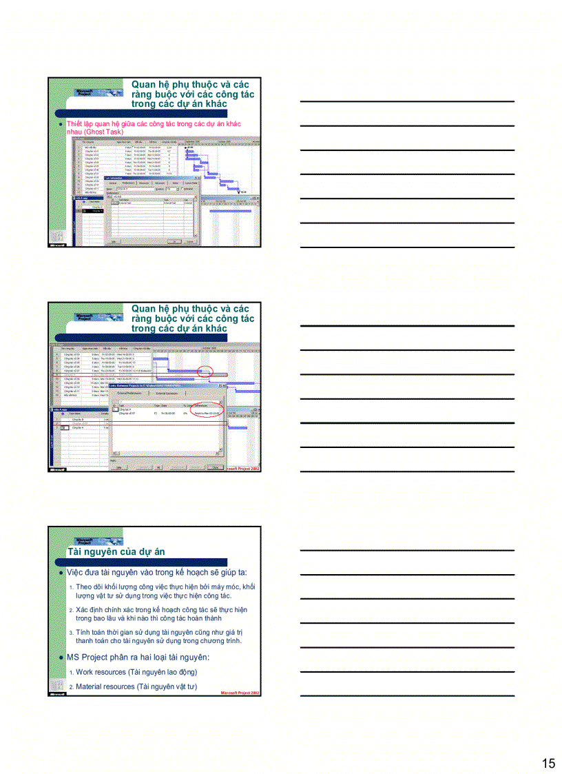 image for page Lập và Quản lý dự án với MS Project