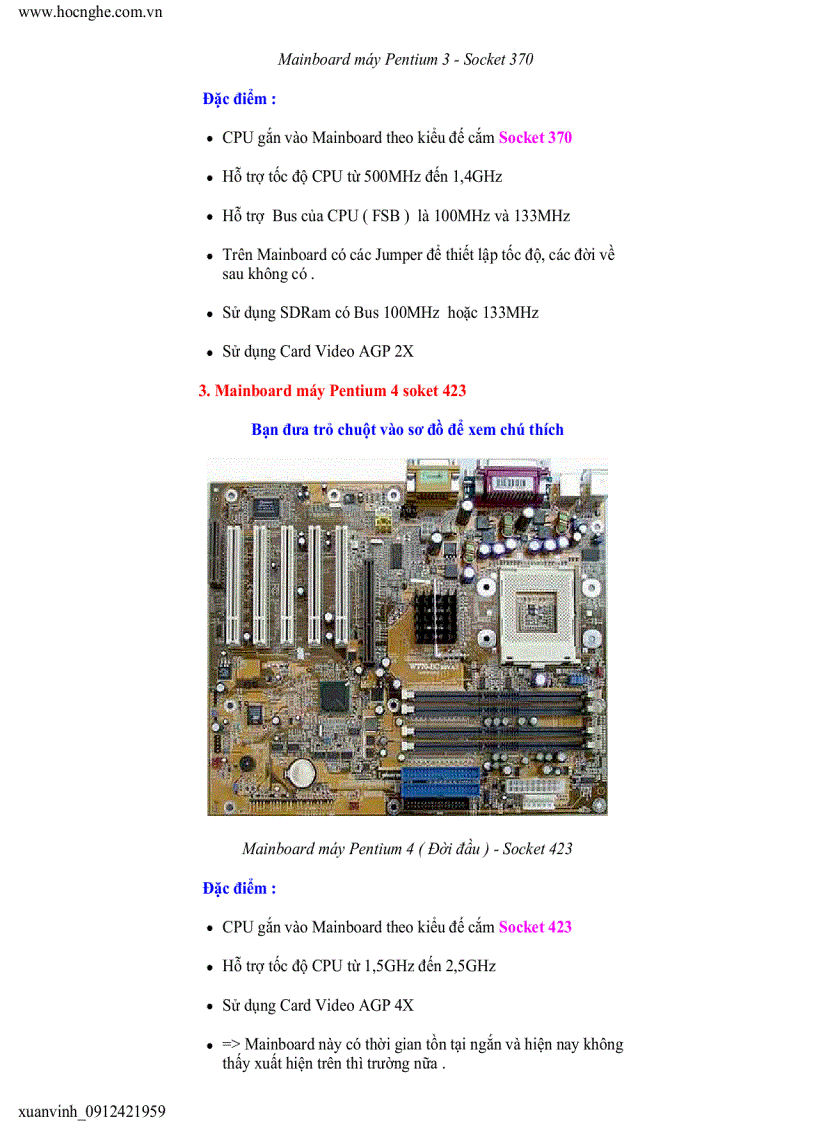 image for page Mainboard