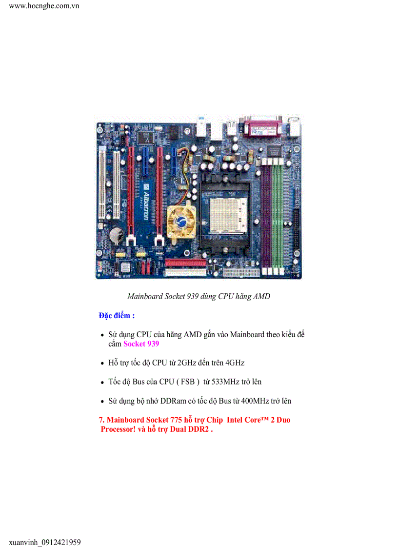 image for page Mainboard