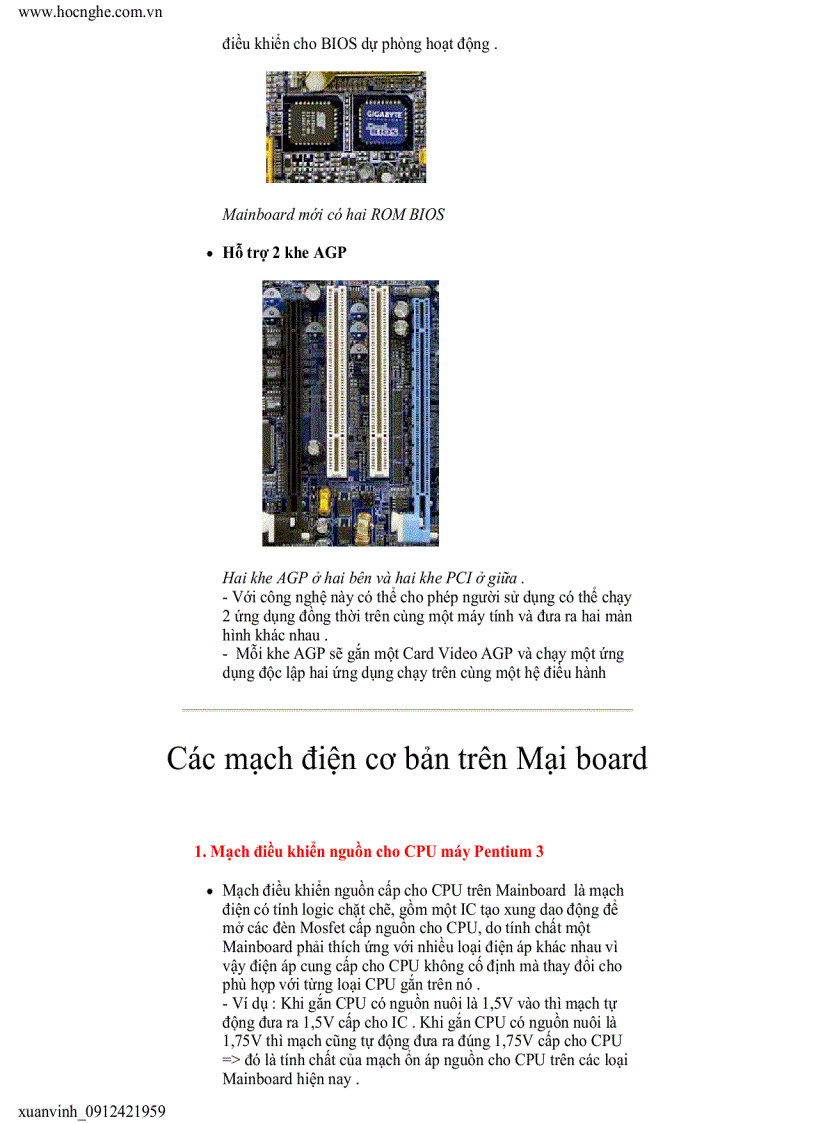 image for page Mainboard