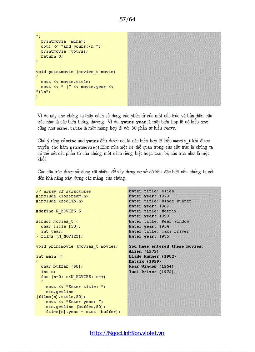 image for page Ngôn ngữ lập trình c
