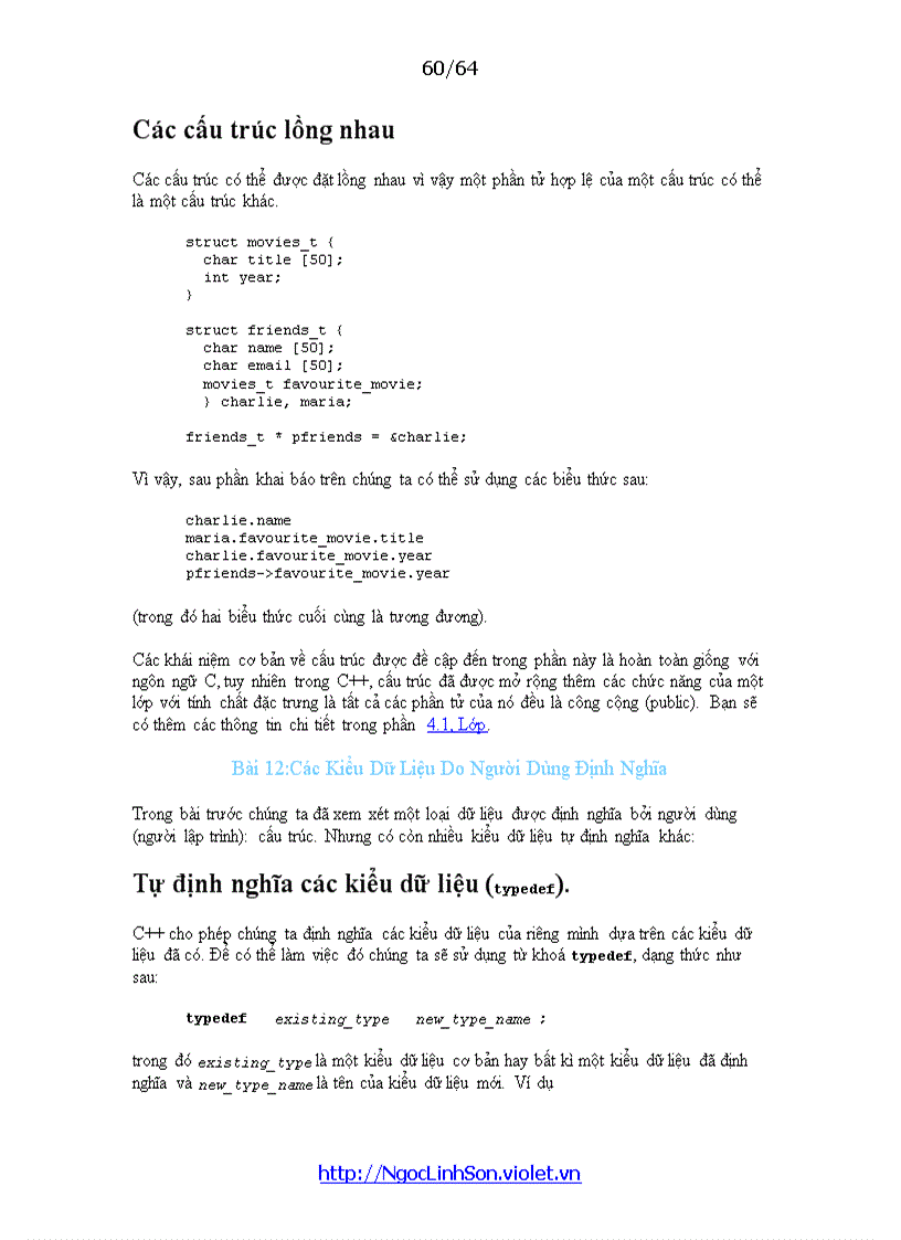 image for page Ngôn ngữ lập trình c