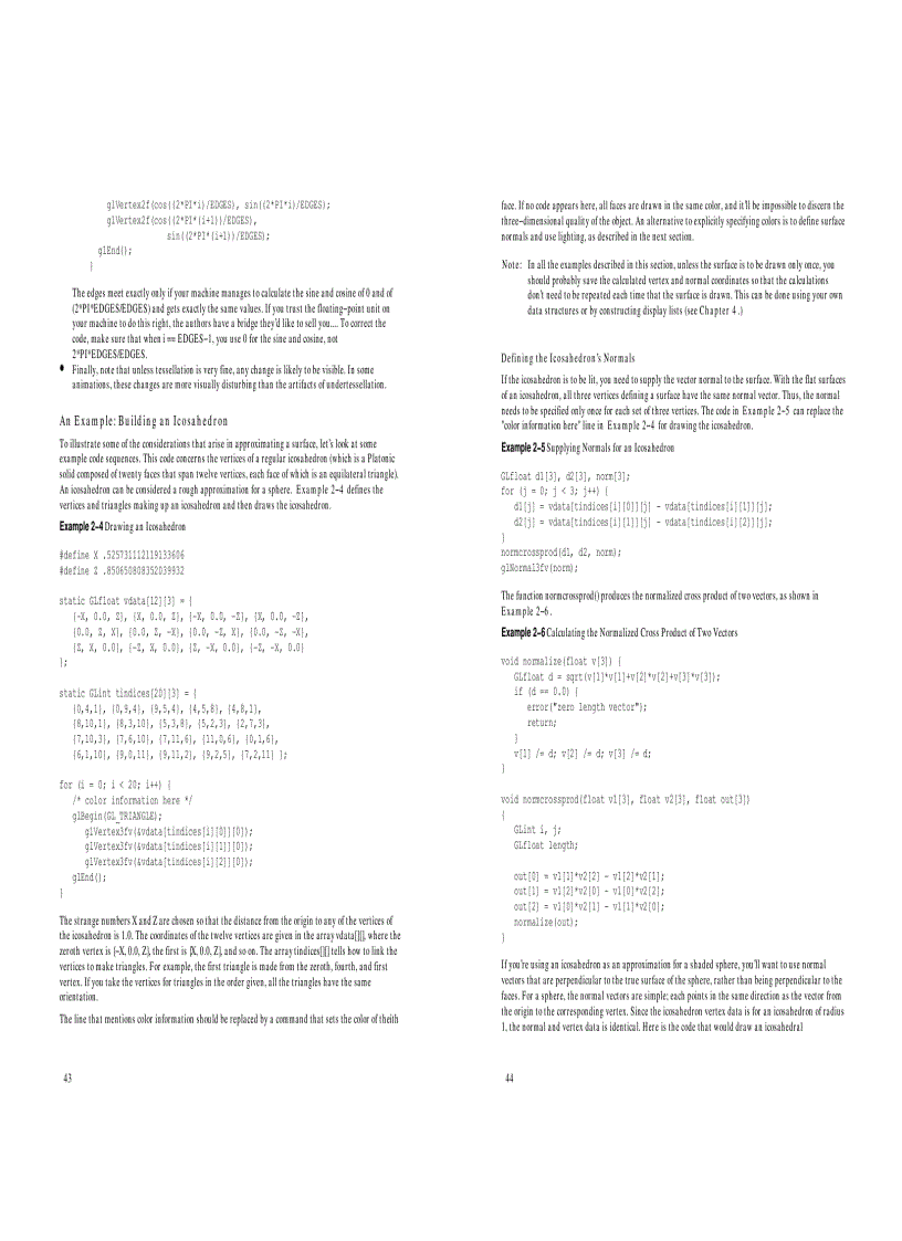 image for page OpenGL Guide pdf