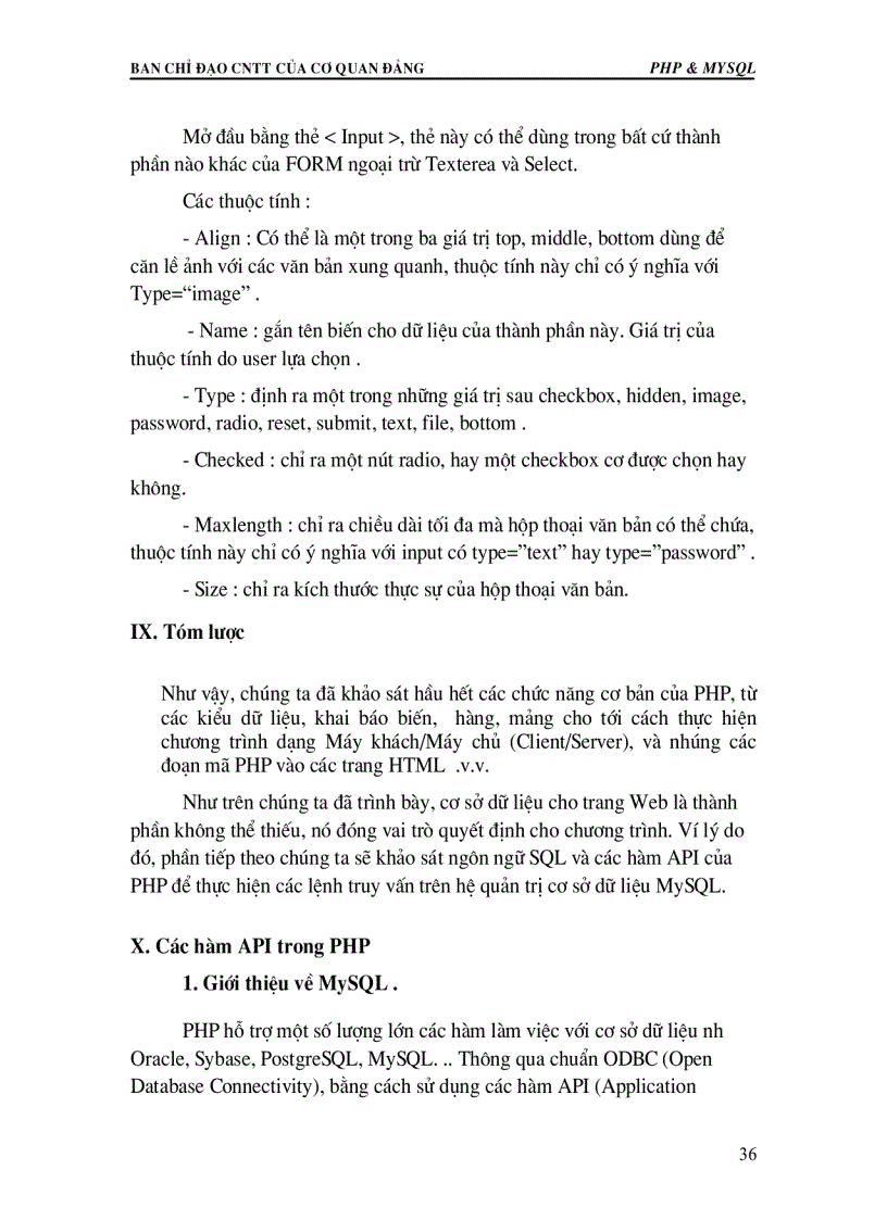 image for page PHP va my SQL