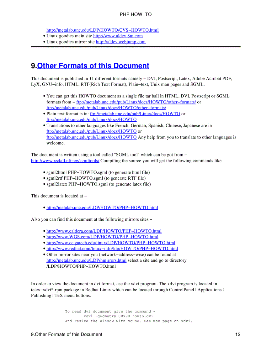 image for page PHP HOW to