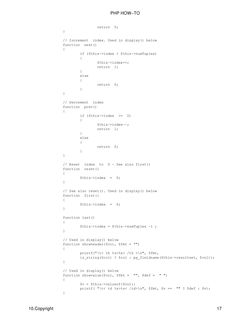image for page PHP HOW to