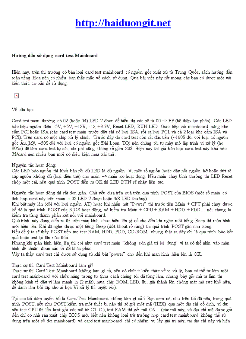 image for page Su dung cac tét main