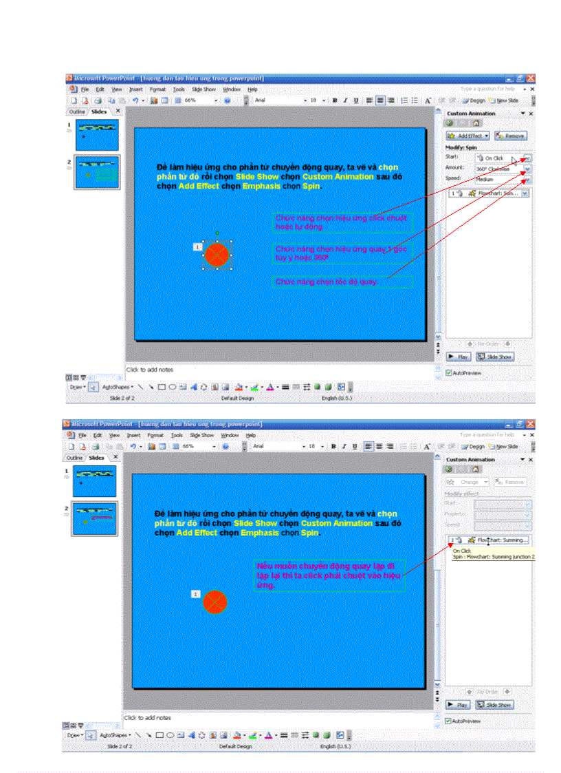 image for page Tạo hiệu ứng trong powerpoint
