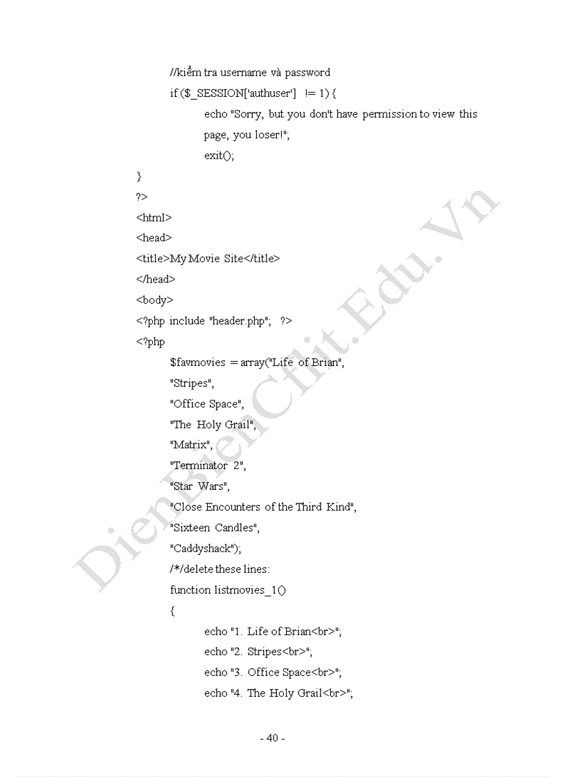 image for page Tất cả về PHP file Word 259 trang