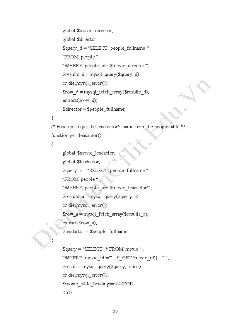 image for page Tất cả về PHP file Word 259 trang