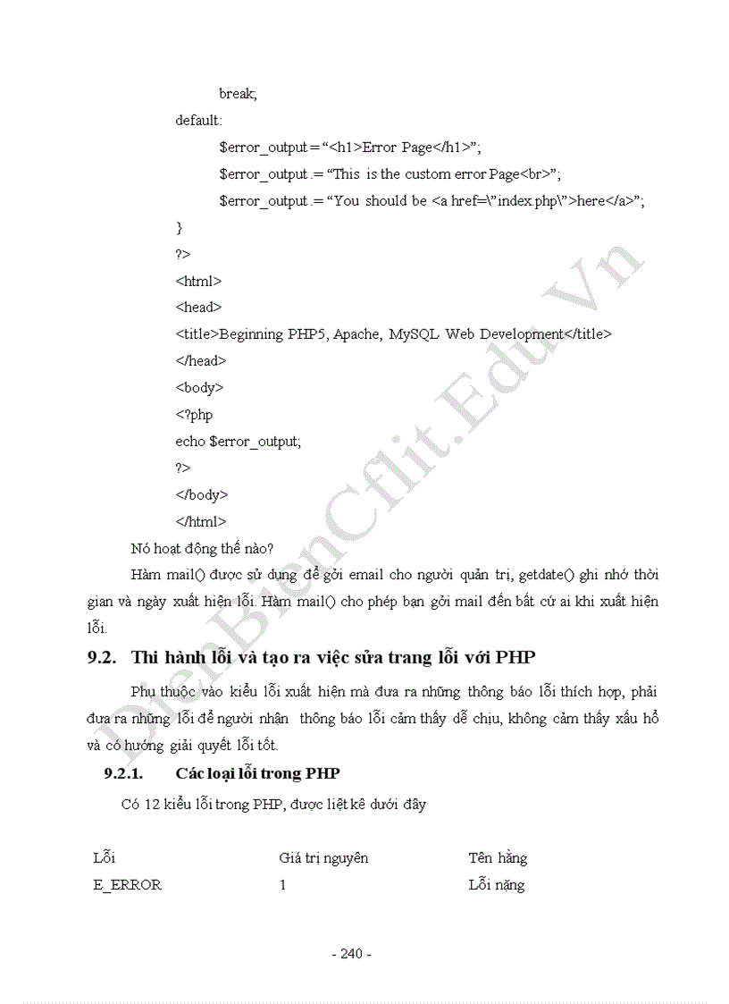 image for page Tất cả về PHP file Word 259 trang