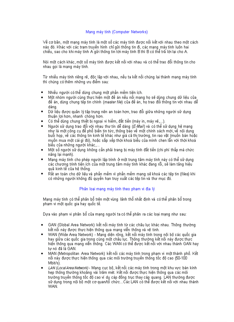 image for page Tổng quan về mạng full