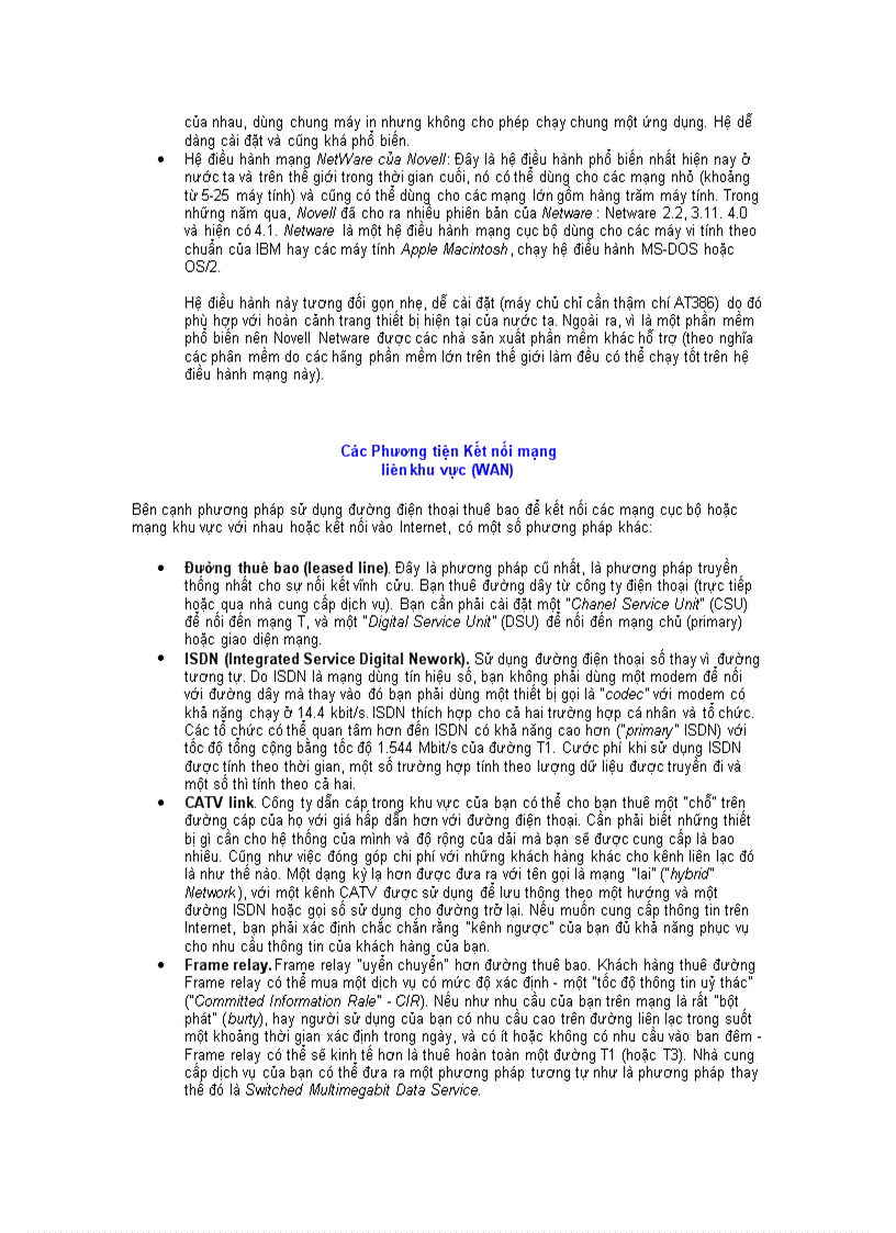 image for page Tổng quan về mạng full