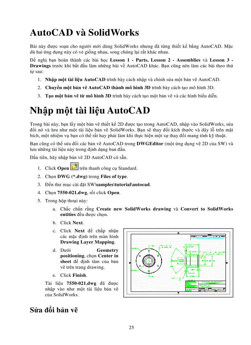 image for page Tự học Solidworks 2006