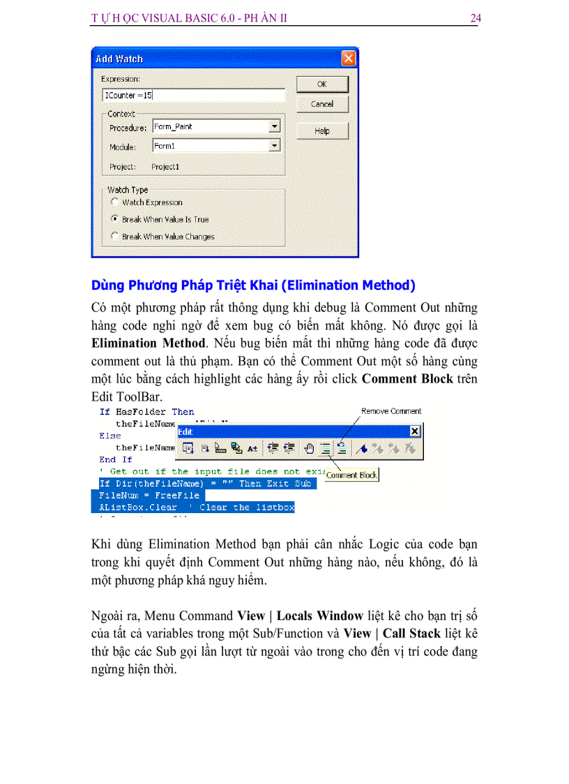 image for page Tu hoc visual Basic 6 p2