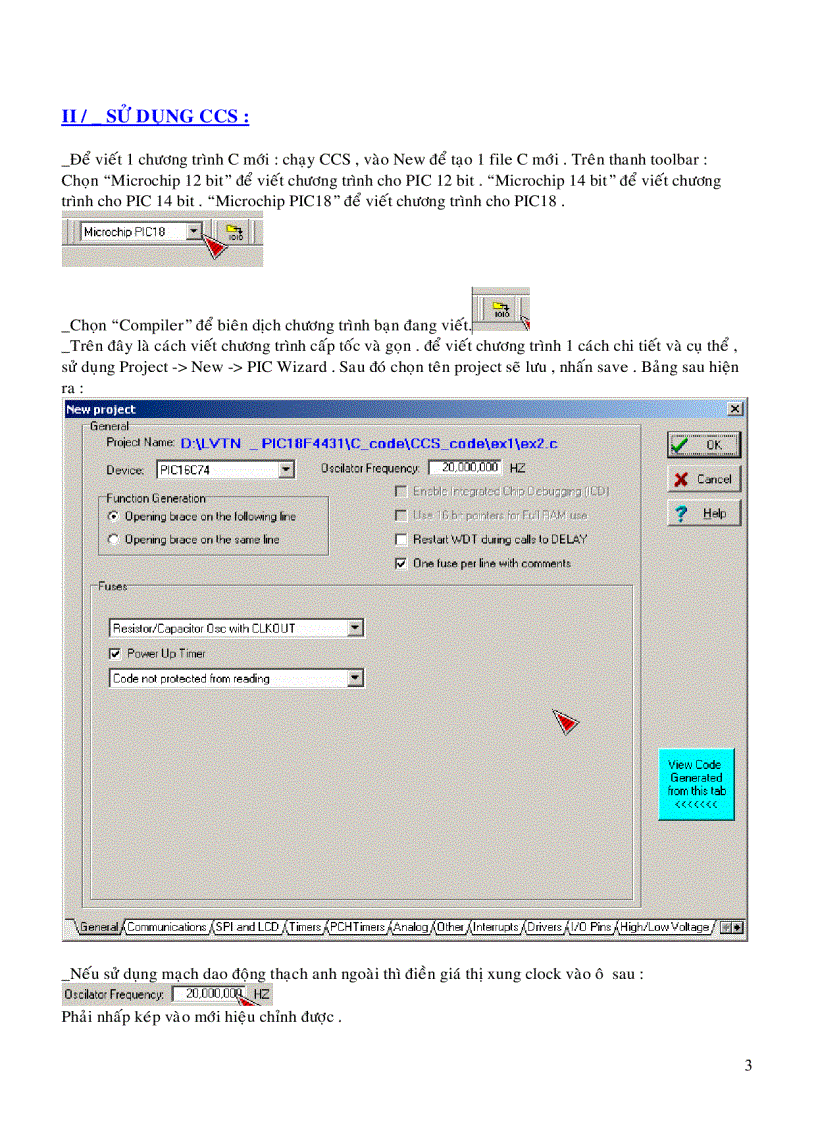 image for page Tung buoc lap trinh bang ccs