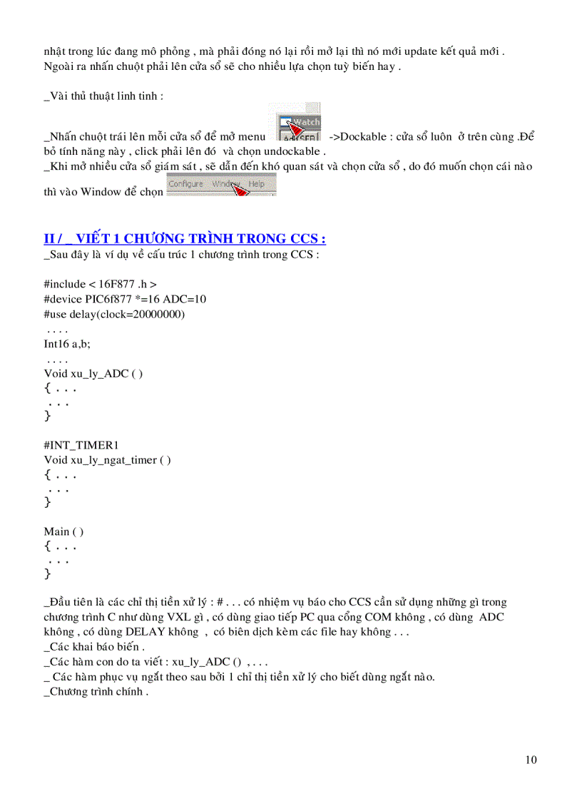 image for page Tung buoc lap trinh bang ccs