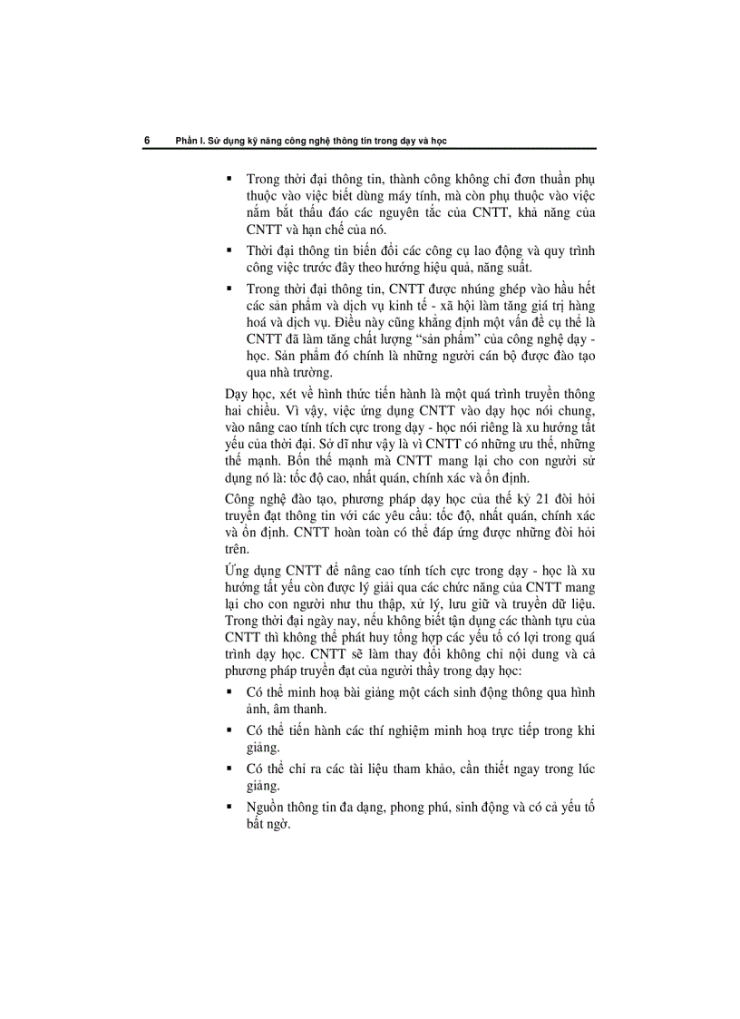 image for page Ứng dụng CNTT trong chuơng trình dạy và học