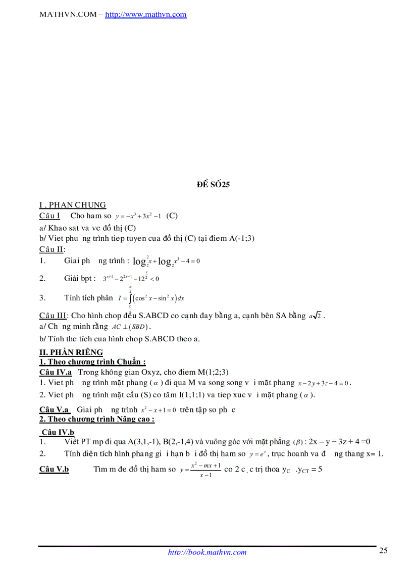 image for page 100 đề ôn thi tốt nghiệp THPT 2009 2010