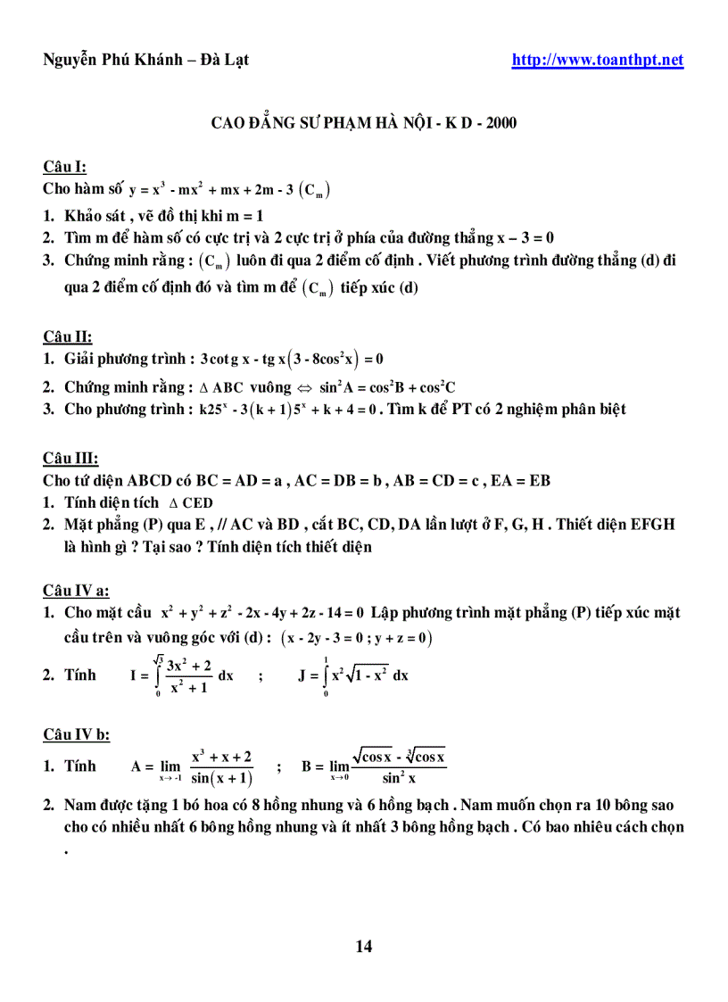 image for page 245 DeCaoDang DH 1996 2005 mon toan