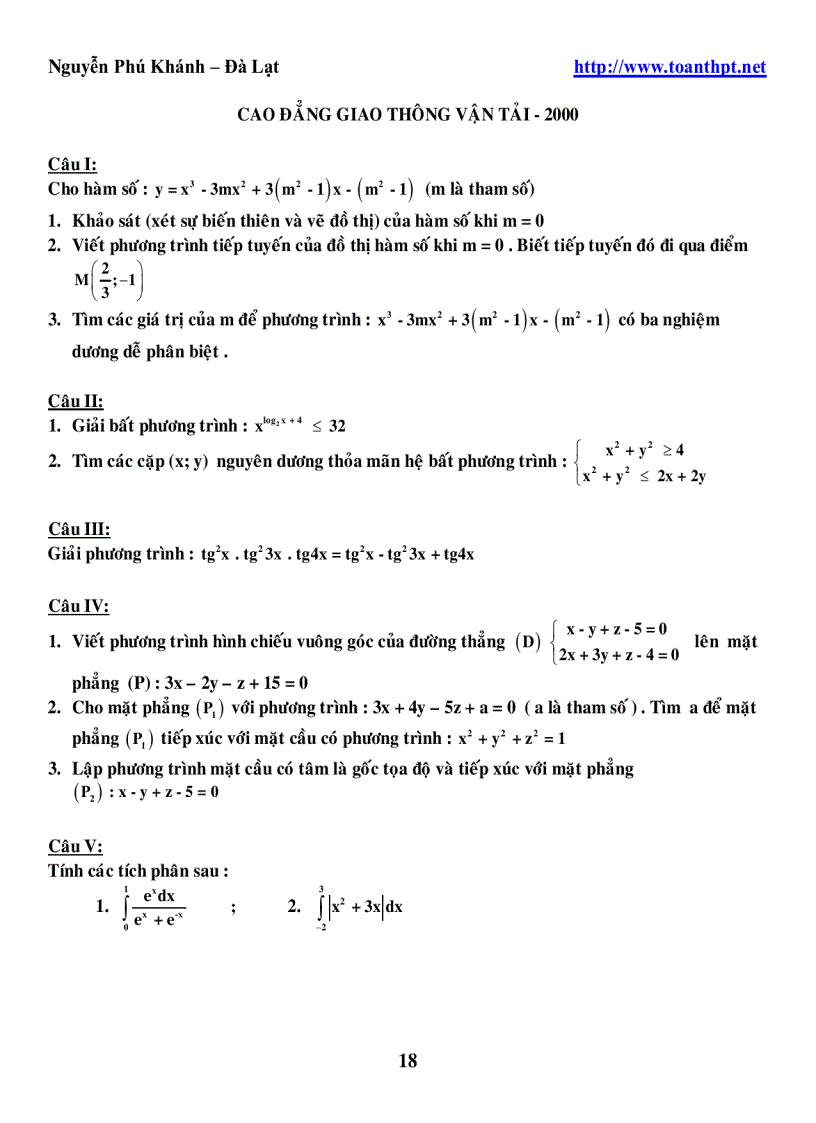image for page 245 DeCaoDang DH 1996 2005 mon toan