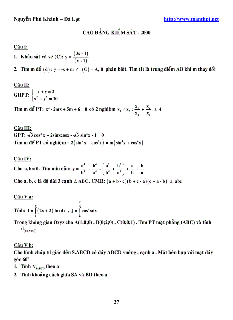 image for page 245 DeCaoDang DH 1996 2005 mon toan