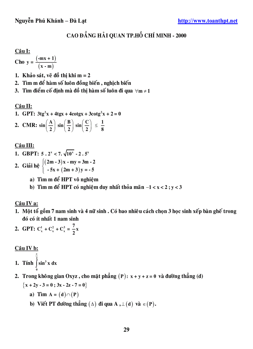 image for page 245 DeCaoDang DH 1996 2005 mon toan